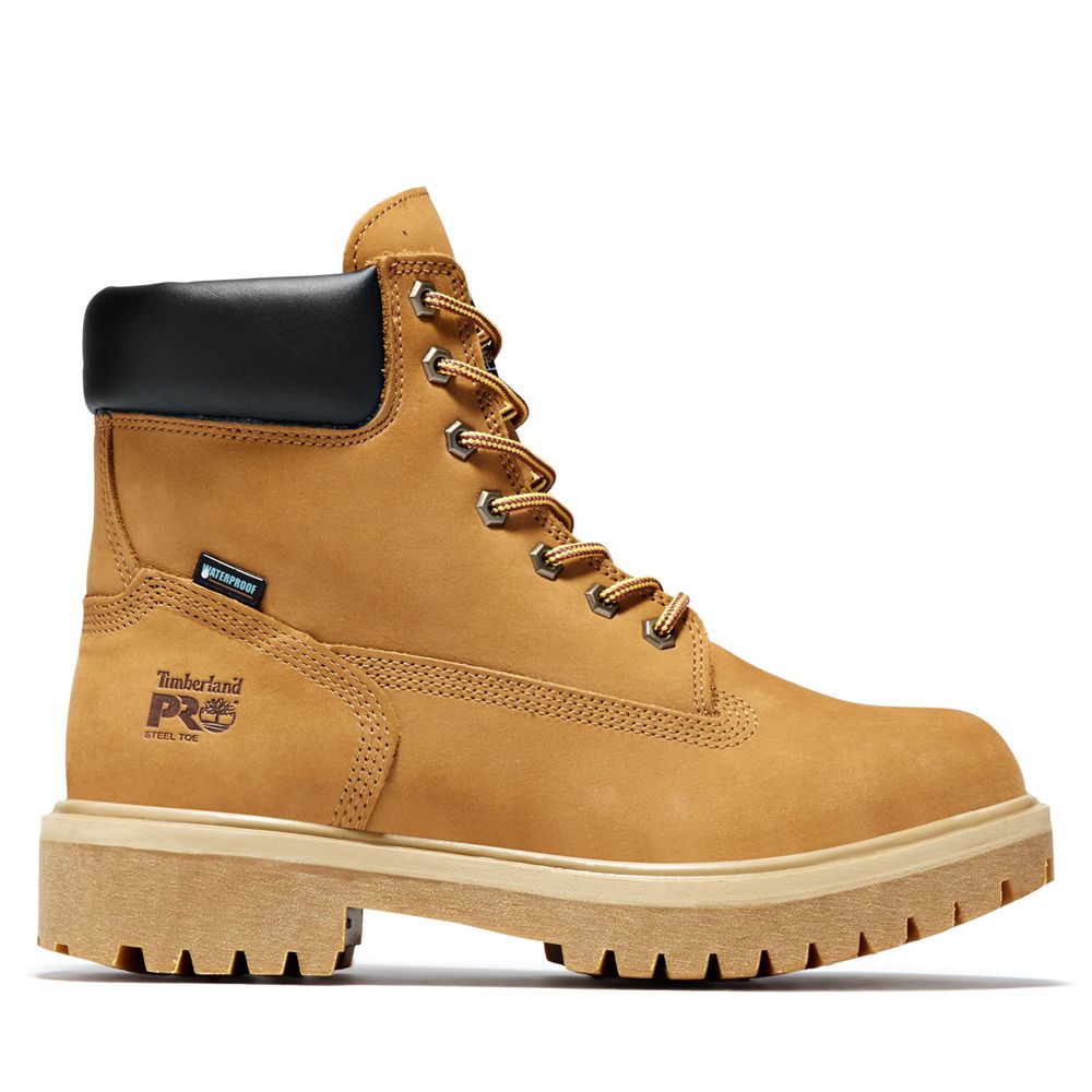 Botas Masculino - Timberland Pro Direct Attach 6" Steel Toe - RLHZN6498 - Marrom